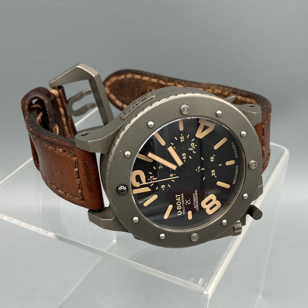 U-Boat Titanium U-42 Chronograph 53mm Watch - 6475