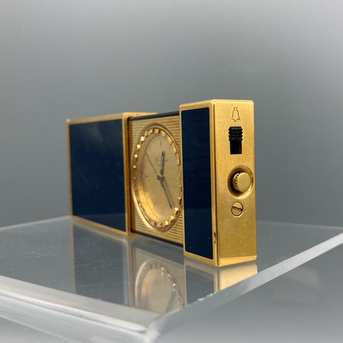 S.T. Dupont Paris Travel Alarm Clock Vintage