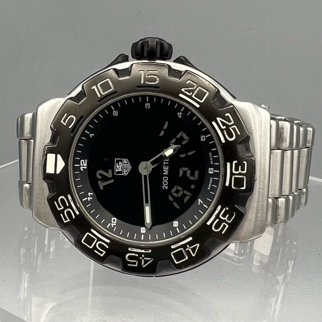 Panda Tag Heuer F1 TAG Heuer Formula Men's Black Watch – Montreal Pawn