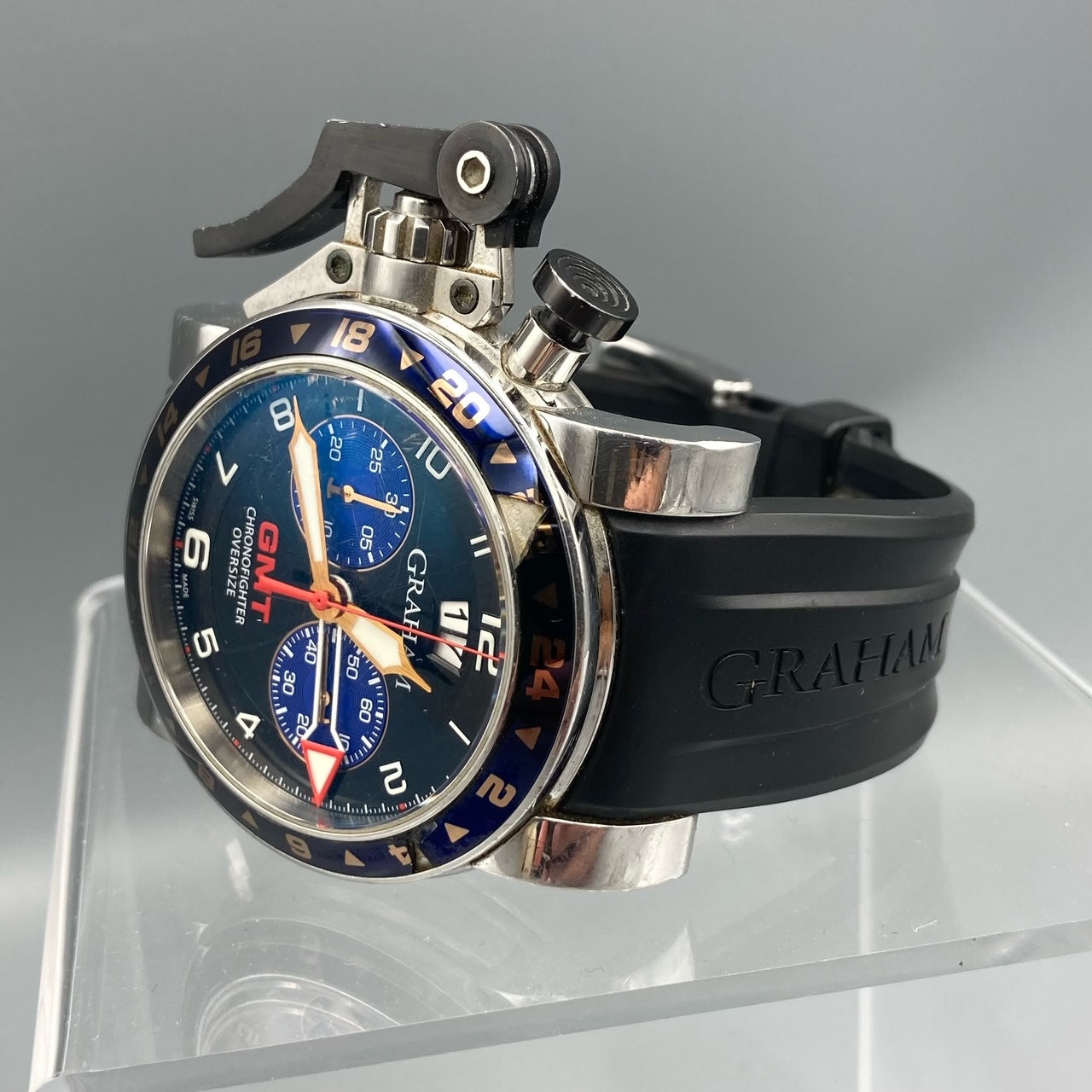Graham Chronofighter Oversize GMT 47mm Automatic 2OVGS.B26A.C89S