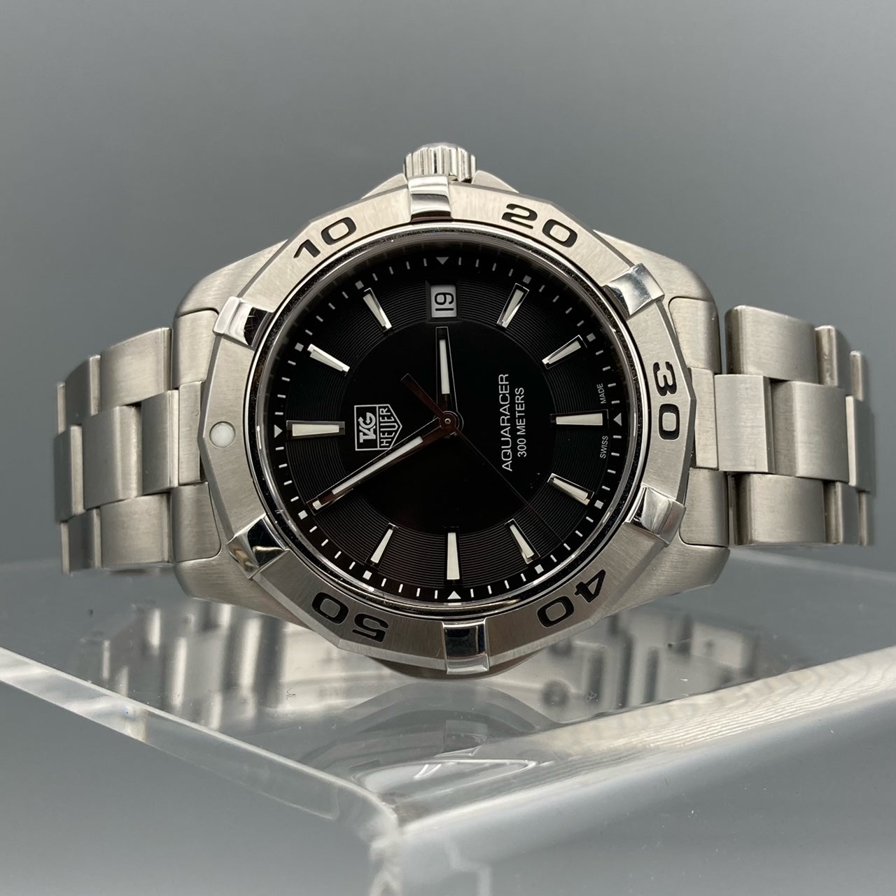 TAG Heuer Aquaracer Men's Black Dial Watch - WAP1110.BA0831