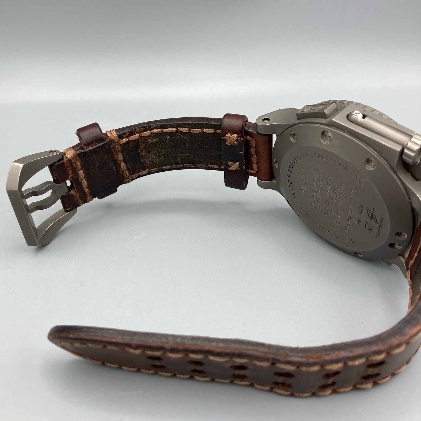 U-Boat Titanium U-42 Chronograph 53mm Watch - 6475
