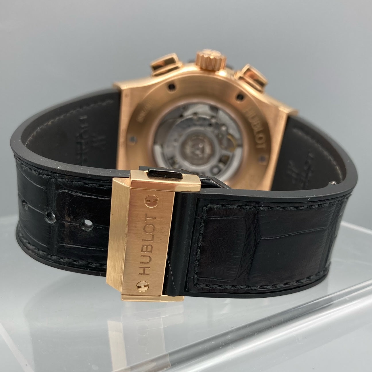 Hublot Classic Fusion Aero Chronograph 18K Rose Gold Watch - 525.OX.0180.LR