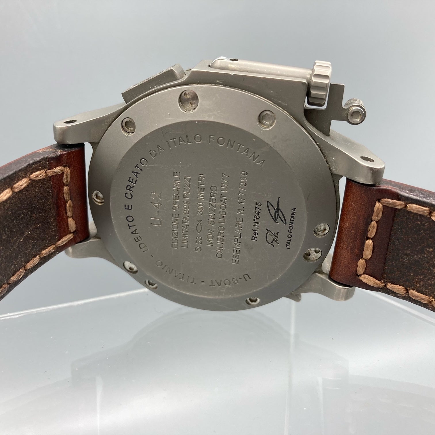 U-Boat Titanium U-42 Chronograph 53mm Watch 6475 – Montreal Pawn