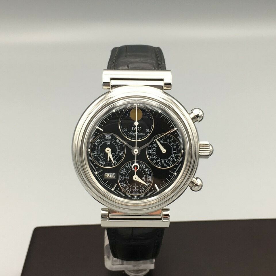 IWC Schaffhausen Automatic Perpetual Calendar Moon Phase IW3750 Stainless Steel