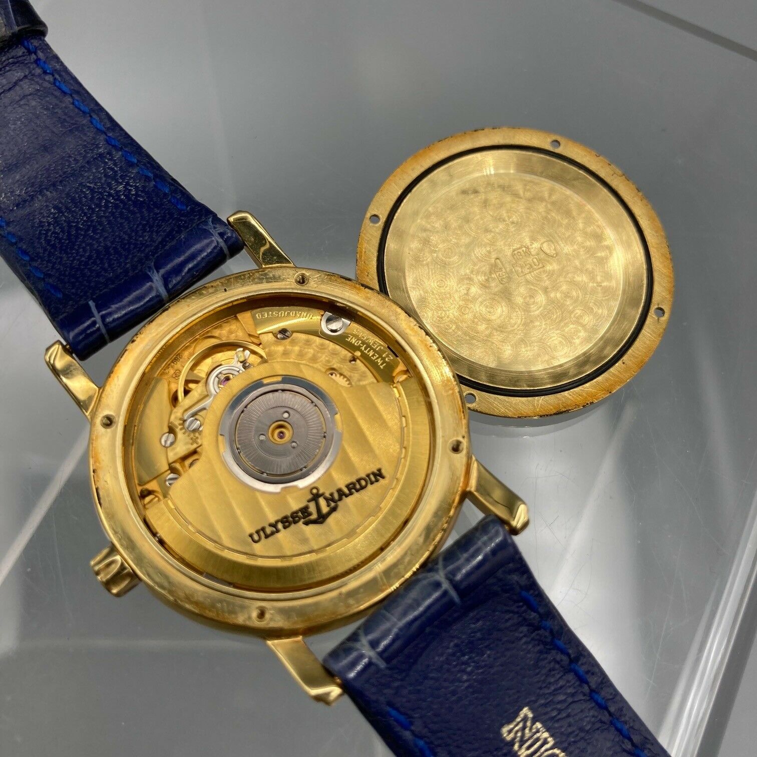 Ulysse Nardin San Marco 18k Gold Watch Ref. 131-88-9