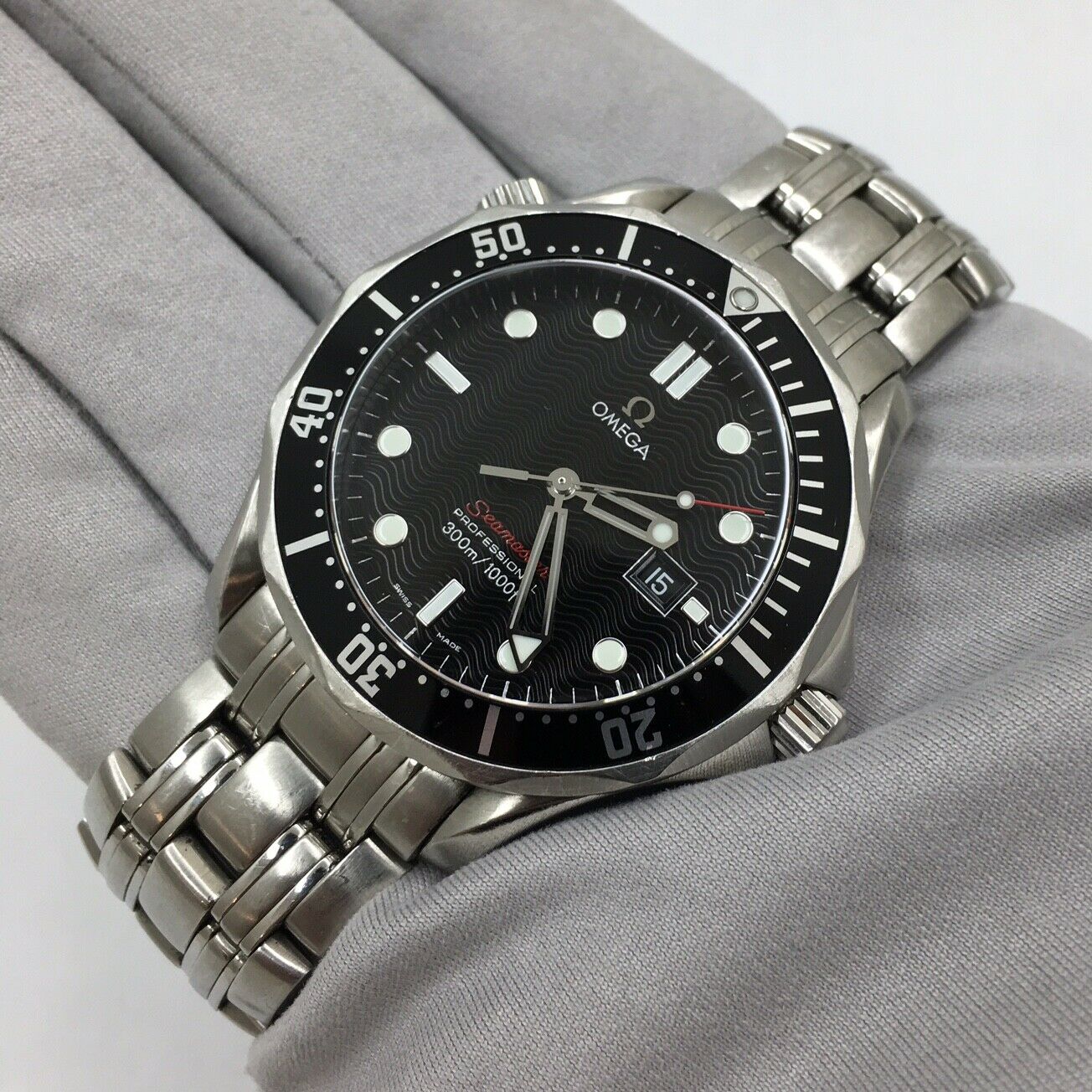 Omega Seamaster Professional Stainless Steel Wristwatch