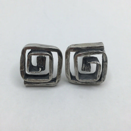 Vintage German 835 Silver Cufflinks by Monika & Burkhard OLY