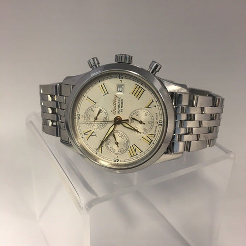 Breitling Chronograph Grand Premiere Automatic Wristwatch with Date A13024.1