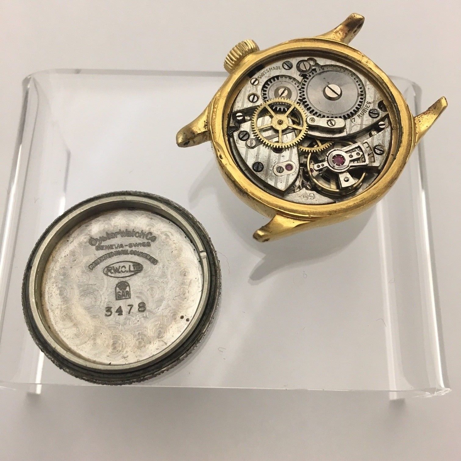 Rolex Oyster Lipton Shock Resisting Watch Ref. 3478 Rare