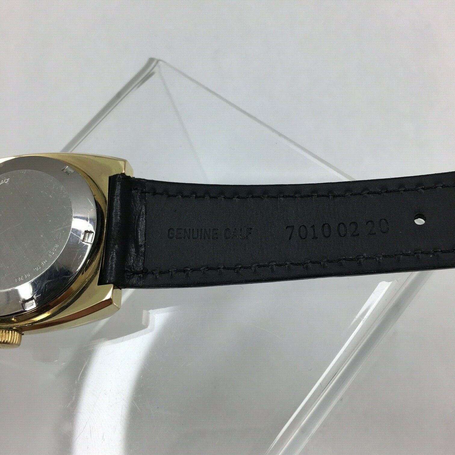 Montre-bracelet automatique Longines Olympian Circa. Années 1970 Réf. 1038 Plaqué Or